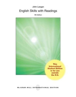 English Skills with Readings Paperback by LANGAN 9E