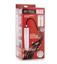 Penis Pump Kit With 2" Cylinder - Masturbator