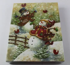 Springbok Gotta Love Snow - 500 piece puzzle Janet Stever - SEALED NEW