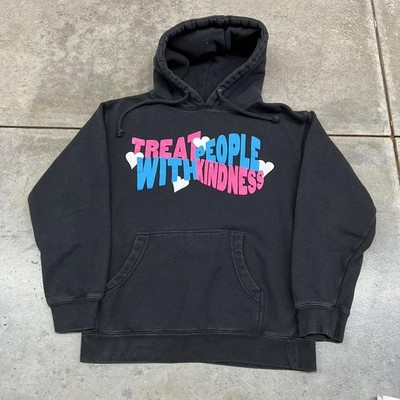 harry styles treat people with kindness black indie pop singer heart hoodie
