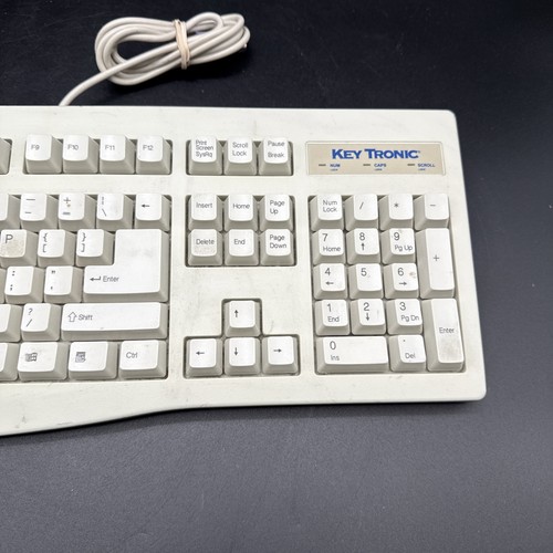 Key Tronic E05305CMS205-C K280W 105-Key PS2 Keyboard - Picture 5 of 8