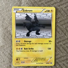 Zekrom BW005 Holo Black Star Promo Black & White Pokemon TCG on eBay