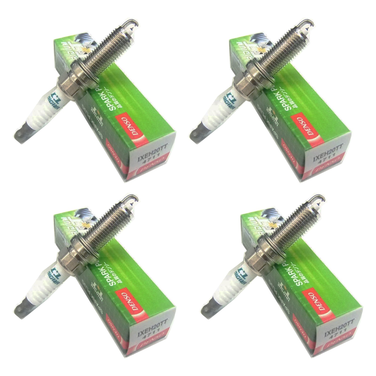 4x Denso 4711 IXEH20TT Laser Iridium Spark Plugs for 09-14 1.8L