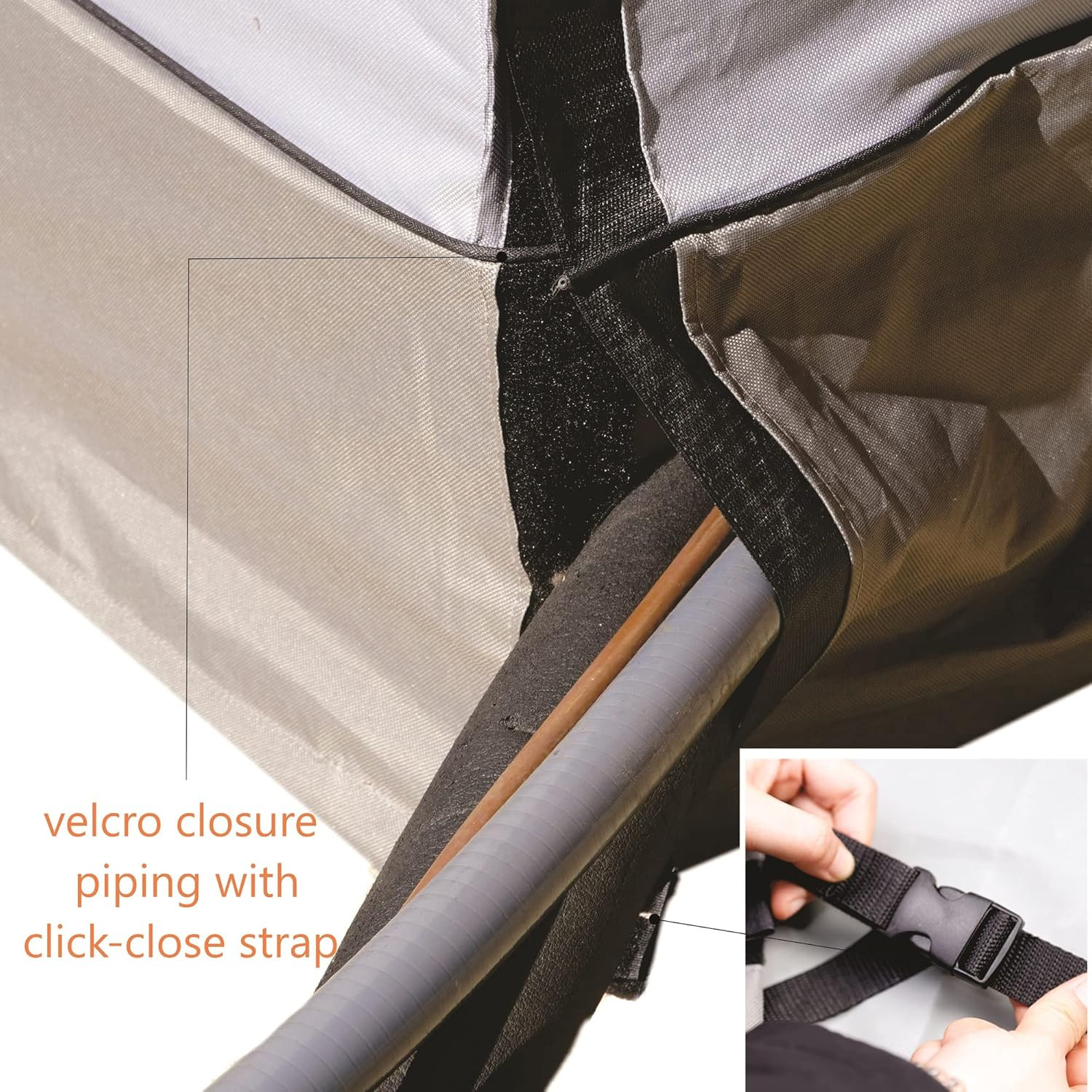 - Extra Thick Air Conditioner Cover for Outside Units - Durable Winter, Waterpro