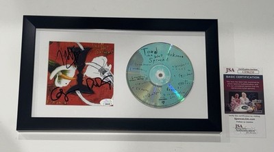 TOAD THE WET SPROCKET SIGNED FRAMED DULCINEA CD GLEN PHILLIPS ALL 3 JSA COA