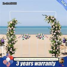 Wedding Arch,Wedding Backdrop Stand,Balloon Stand with Flower Stands,for Wedding