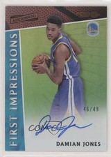2016-17 Panini Aficionado Artist's Proof Bronze 46/49 Damian Jones #11 Auto 2u3