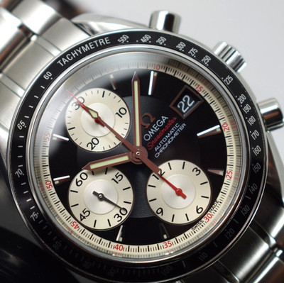 omega speedmaster yr box 1 yr gtee chronograph model 3210.51.00
