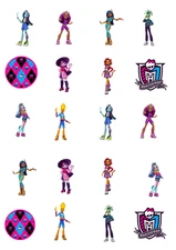 20X Monster High  Stickers 
