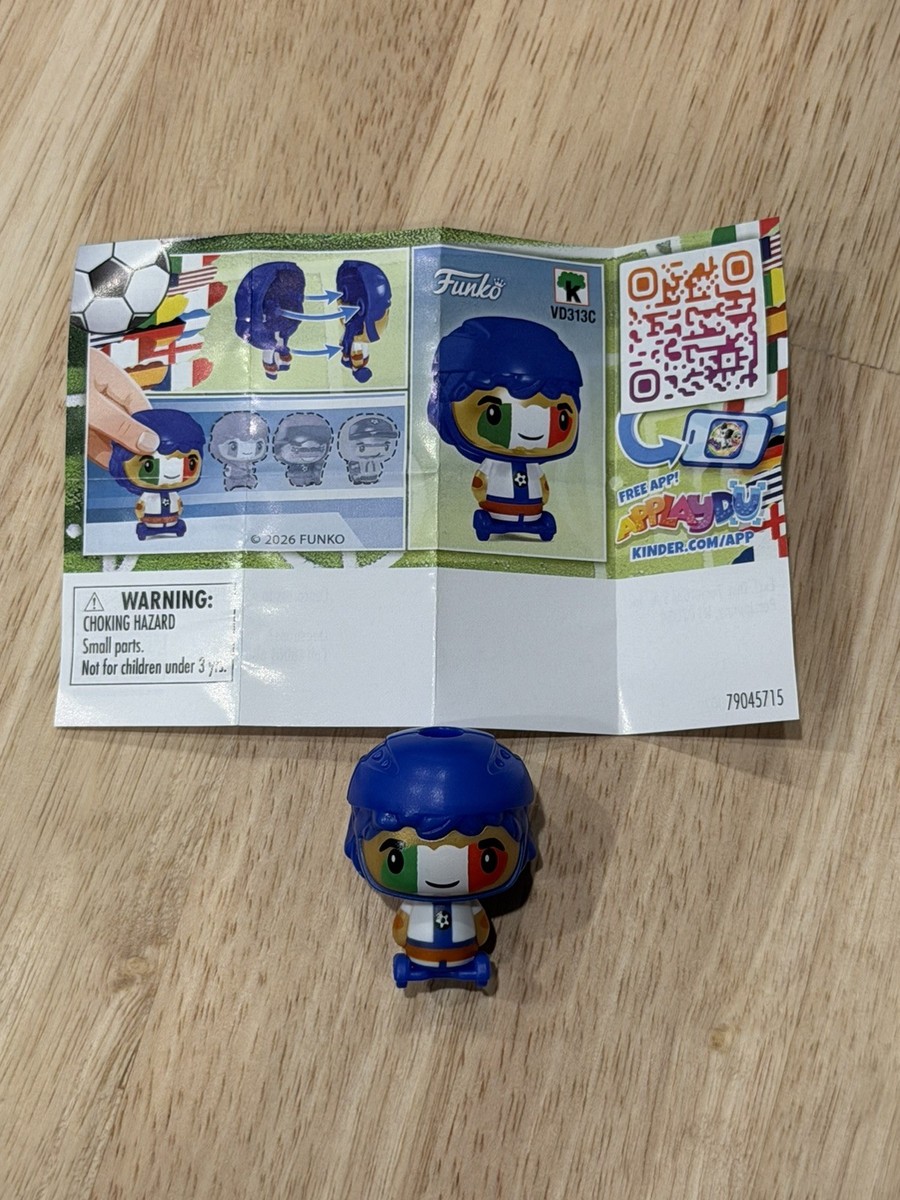 Kinder Joy Funko FIFA World Cup 2026 France Fan Figure Soccer 2