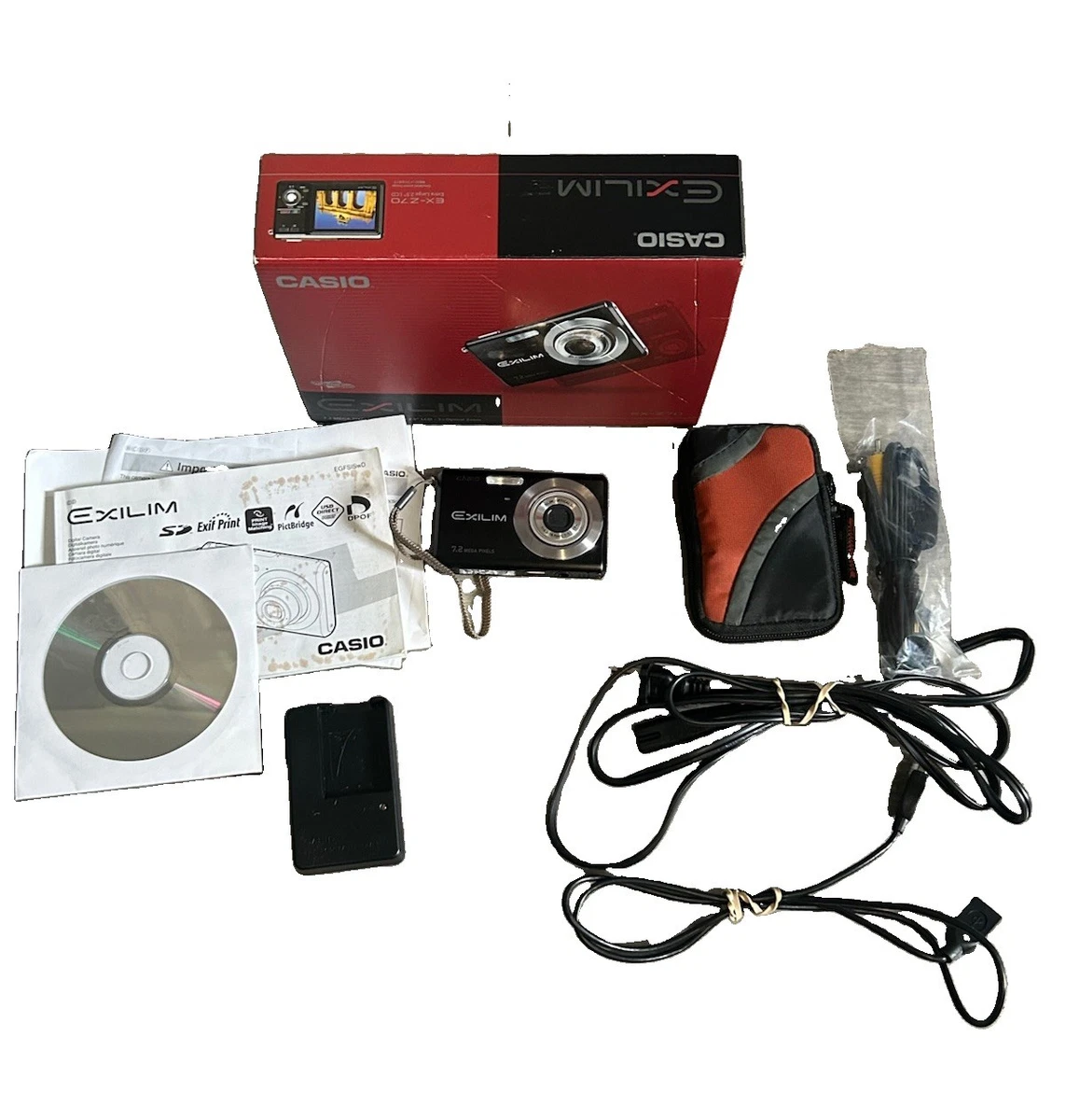 Casio Digital Cameras Exilim EX-Z70 with Built - in Speaker for