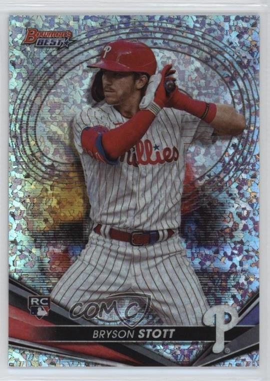 2022 Bowman's Best Mini-Diamond Refractor /299 Bryson Stott #2 1r05