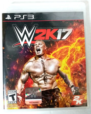 WWE 2K17 (Sony PlayStation 3 2016) CIB w/ Manual Wrestling Brock Lesnar Rasslin!
