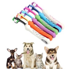 Dogs Toothbrush Three Sided Pets Clean Mouth Teeth Care Cleaning Grooming Tool