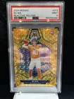 2024 Panini Mosaic Rookies Bo Nix #312 Reactive Yellow Mosaic Prizm (RC) PSA 9