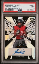 2022 LEAF VALIANT AUTOS BLACK #BAJF2 JEROME FORD 1/5 PSA 9 AUTO