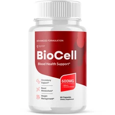 (1 Pack) BioCell Blood Health Support Bio Cell Glycogen Vitamin 60 Capsules
