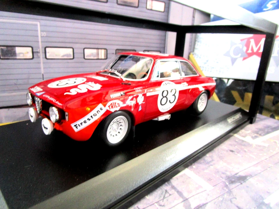 ALFA ROMEO GTA 1300 Giulia 24h Spa 1972 #83 Facetti Truci Autode Minichamps 1:18