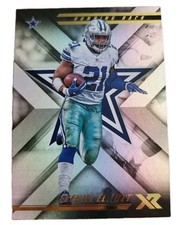 2018 Panini XR #50 Ezekiel Elliott Dallas Cowboys NFL Football Card (F4