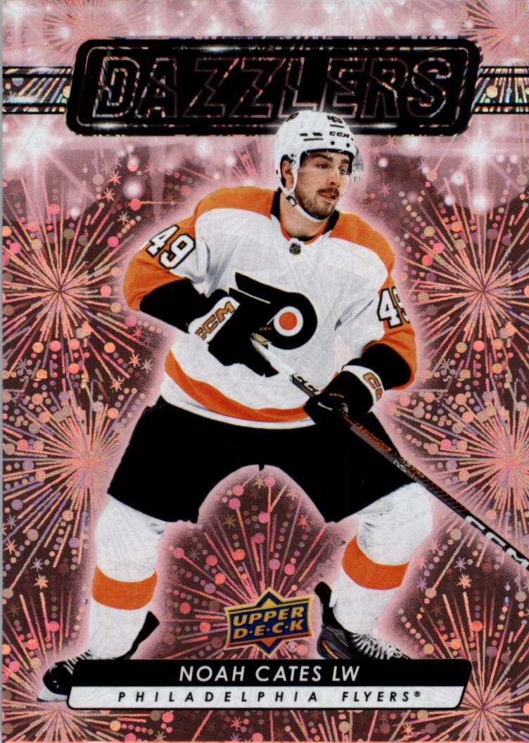 2023-24 Upper Deck Dazzlers Pink #DZ58 Noah Cates - HKY
