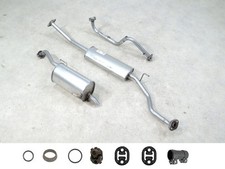 Auspuff Set NEU ab Kat für Nissan Micra K11 K12 1.0 1.2 1.4 16V Schalldämpfer 