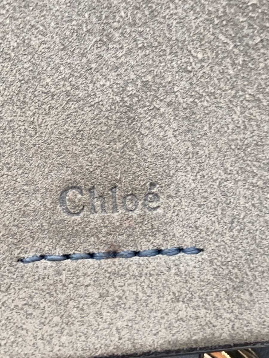 Chloe Backpack Leather BLU Solid 01187565 - image 5