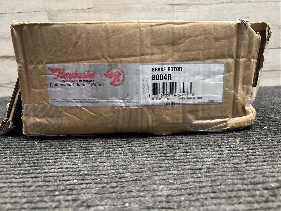 Conjunto de rotor y buje de freno de disco-R-Line Raybestos 8004R Foto 4 de 4