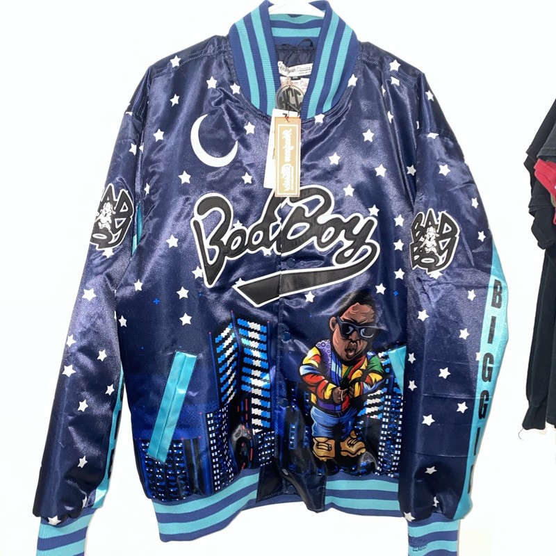 *NWT* Headgear Classics Bad Boy Notorious B.I.G. Biggie Smalls Jacket 2XL NWT