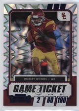 2021 Contenders Draft Picks Game Ticket Blue Explosion 23/39 Robert Woods 04tw