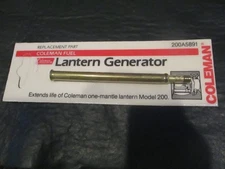 Coleman Part No 200A5891 Generator for model 200 Single Mantle Lantern NOS