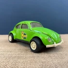 VINTAGE 1970s TONKA 'SIDE WINDER' VOLKSWAGEN BEETLE GREEN TOY CAR - 52680