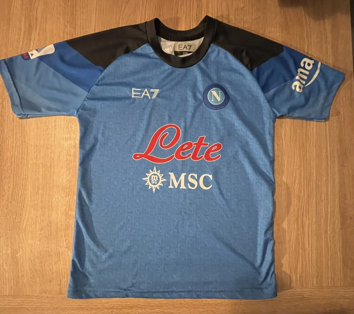 Maillot Kappa Napoli Insigne N.24 - Domicile 2015-16 - Taille M (occasion, Autographié)