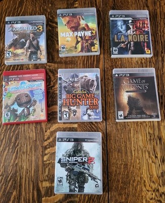 PS3 Lot Of 7 Different Games Playstation 3 Nice Condition 