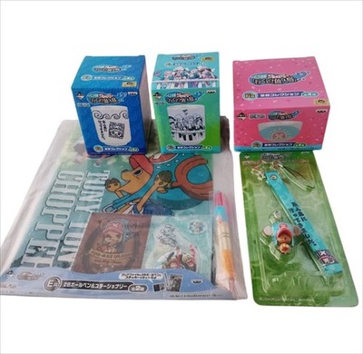 One Piece Ichiban Kuji Prize E/F/G Banpresto Anime Tea Cup Strap etc. Set of 5
