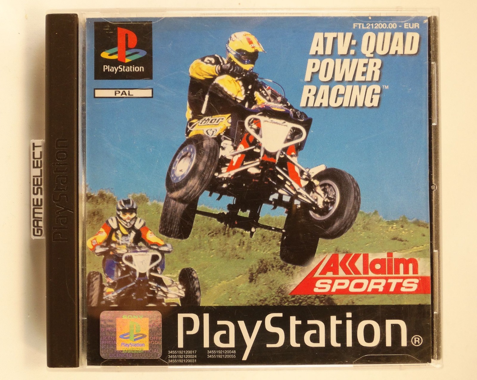 ATV QUAD POWER RACING Jeu Vidéo Playstation PS1 PS2 PS3 PAL ESP ITA COMPLETO