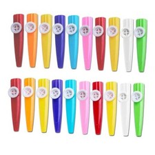 -Pack Colorful Plastic Kazoos Bulk Multipack - Kazoo Instrument Set, Vibrant 20