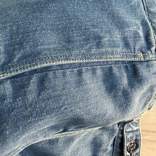 G-Star RAW Denim Jacket XL Button Front Faded Blue - Afbeelding 5 van 9