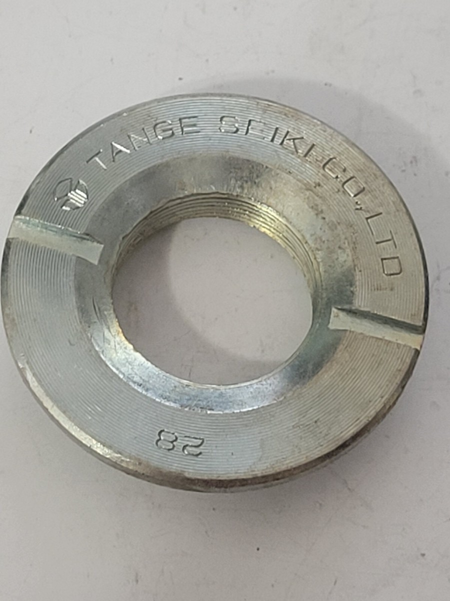 old school NOS Tange 28 TPI loose ball bottom bracket cone