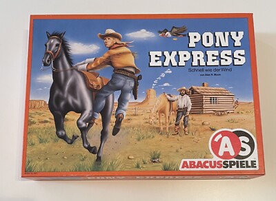 Pony Express Abacus Spiele AS Brettspiel  Gesellschaftsspiel 