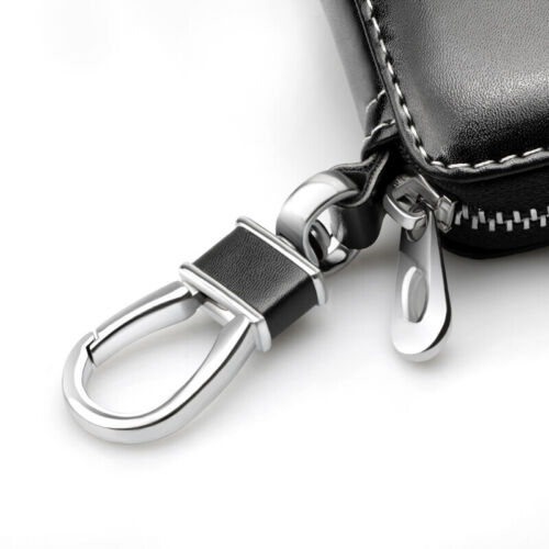 For Mazda Leather Key Case Bag Remote Key Fob Cover Protection Car Accessories - Picture 4 of 9