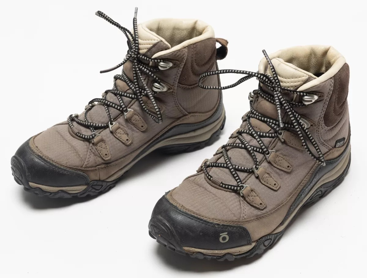 Women s Oboz Juniper Mid Bdry Waterproof WP Hiking Trail Boots