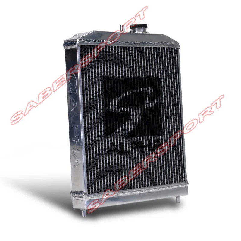 Radiador Skunk2 Racing serie Alpha tamaño medio para Honda Civic M/T 1992-2000  Foto 3 de 4