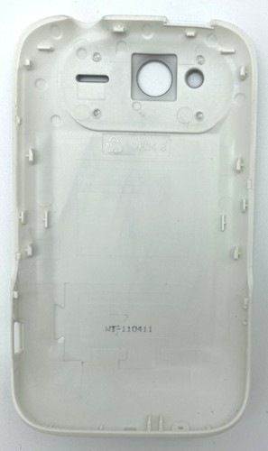 NEU Rückdeckel für HTC Wildfire S weiss silber Backcover Akkudeckel - Bild 3 von 4