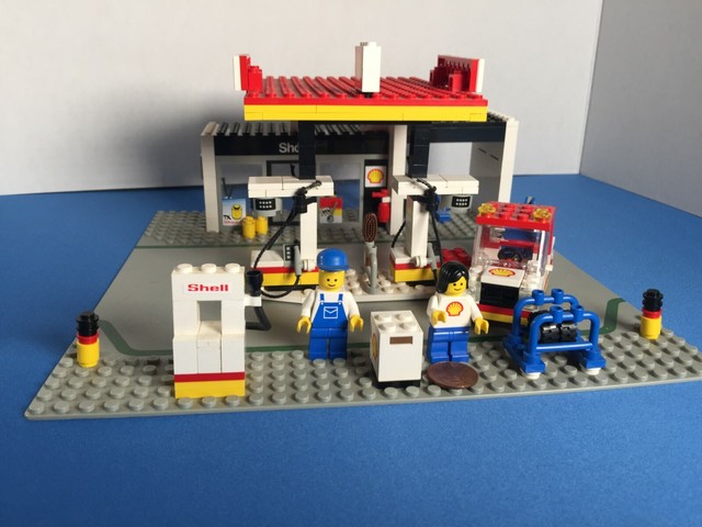lego shell gas station