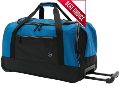 25 In Rolling Travel Duffel Bag W/Telescopic Handle Tear Resistant