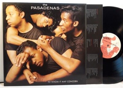 PASADENAS To whom it may concern 1988 vinyl record LP disco vinile Long Playing