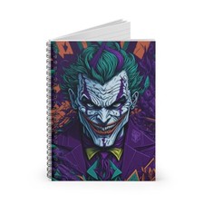 New DC Comics The Joker from Batman Spiral Notebook - Ruled Line