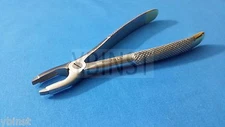 DEEP GRIPPING UPPER ATRAUMATIC DENTAL EXTRACTING FORCEPS DGA#34 SERRATED TIPS 