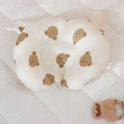 Infant U-Shaped Pillow Cartoon Breathable Neck Pillow Newborn Baby Correction - Imagen 7 de 19