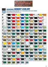 Mr Hobby Aqueous Acrylic Paint Range - 10ml Pots - Whole Range